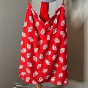 Carve Designs Georgia - Red White & Blue Leaf Print Tankini Set